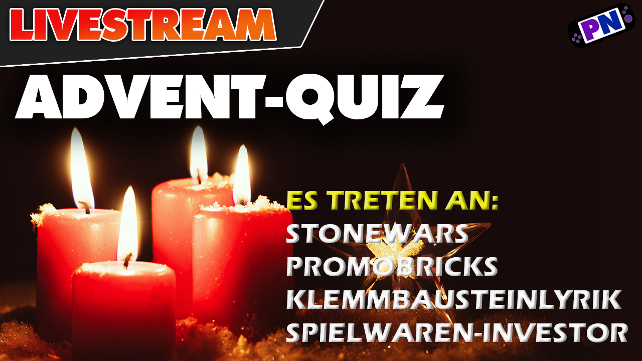 Das Große LEGO-Advent QUIZ mit dem Who is Who der LEGO Szene! Promobricks, StoneWars, Lars und Henry