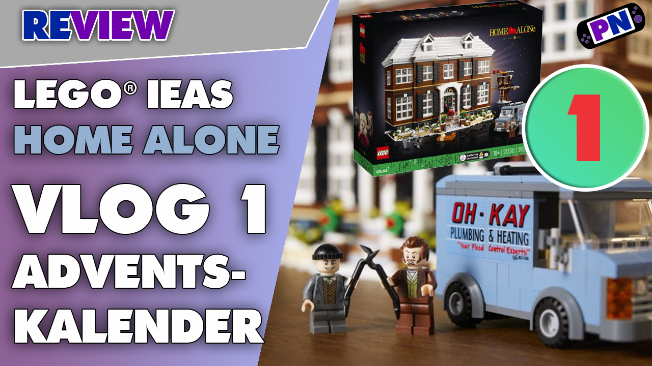 VLOG Tag 1: Adventskalender LEGO® IDEAS Home Alone McCallister Haus / Kevin allein zu Haus 21330