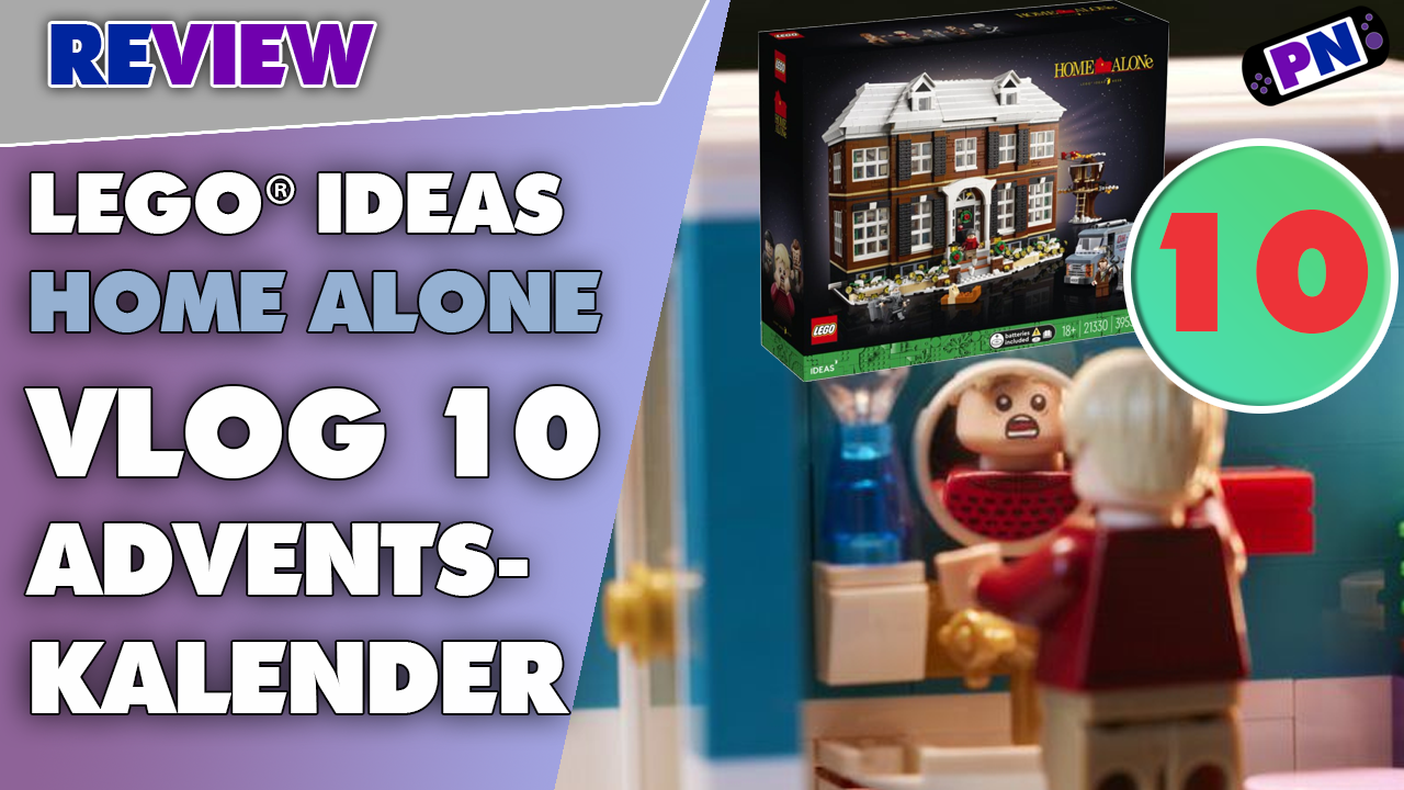 VLOG Tag 10: Adventskalender LEGO® IDEAS Home Alone McCallister Haus / Kevin allein zu Haus 21330