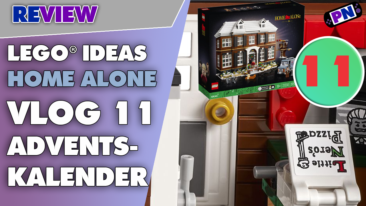 VLOG Tag 11: Adventskalender LEGO® IDEAS Home Alone McCallister Haus / Kevin allein zu Haus 21330