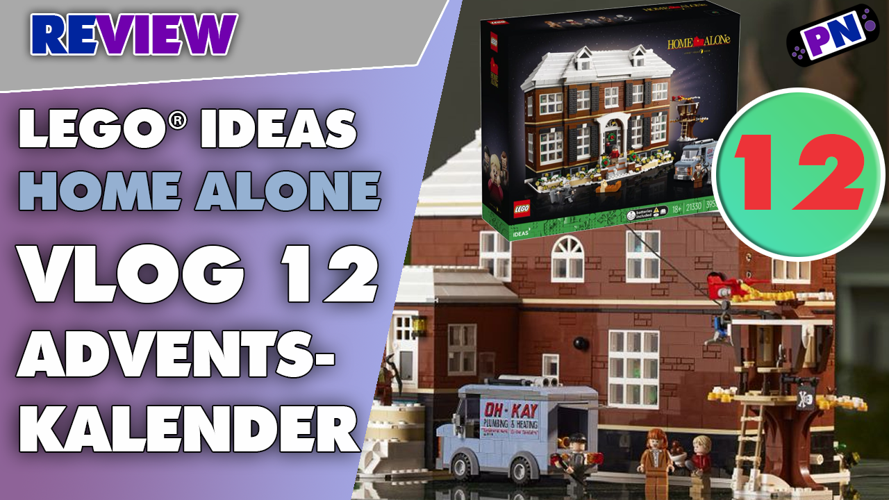 VLOG Tag 12: Adventskalender LEGO® IDEAS Home Alone McCallister Haus / Kevin allein zu Haus 21330