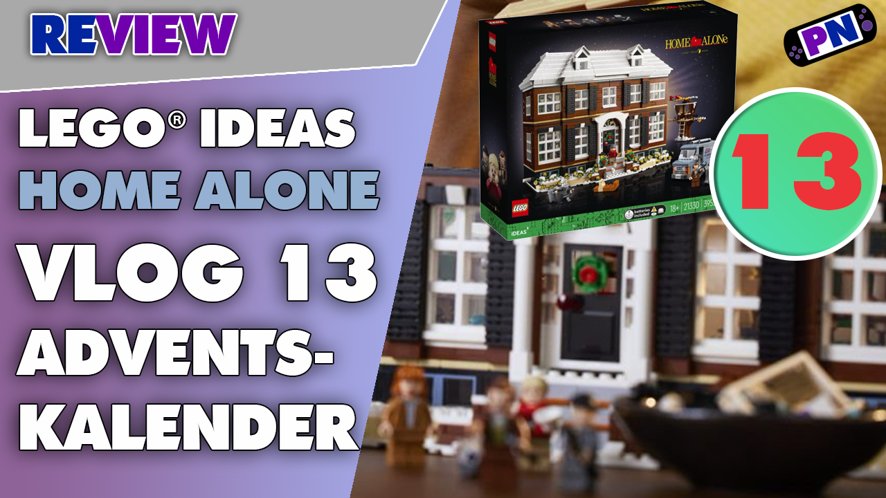 VLOG Tag 13: Adventskalender LEGO® IDEAS Home Alone McCallister Haus / Kevin allein zu Haus 21330