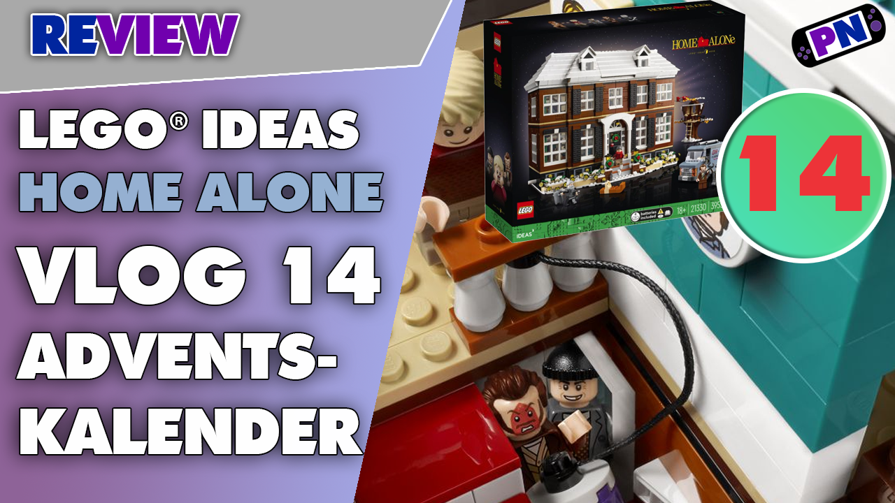VLOG Tag 14: Adventskalender LEGO® IDEAS Home Alone McCallister Haus / Kevin allein zu Haus 21330