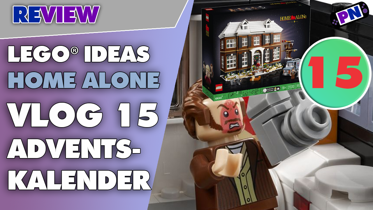 VLOG Tag 15: Adventskalender LEGO® IDEAS Home Alone McCallister Haus / Kevin allein zu Haus 21330