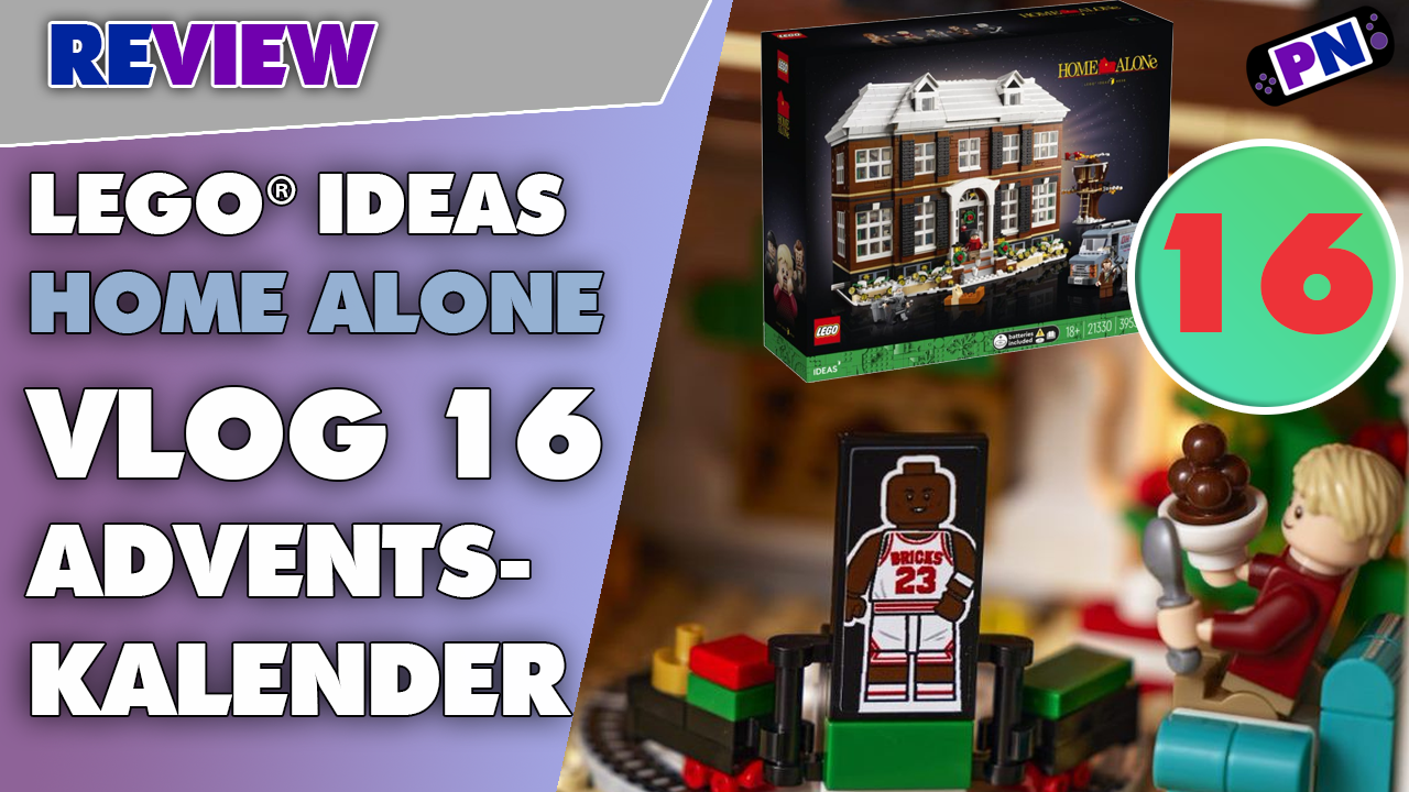 VLOG Tag 16: Adventskalender LEGO® IDEAS Home Alone McCallister Haus / Kevin allein zu Haus 21330