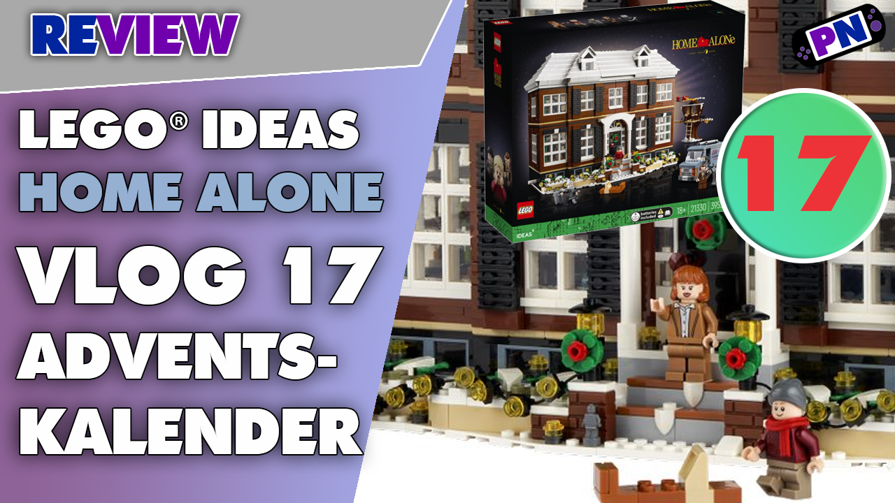 VLOG Tag 17: Adventskalender LEGO® IDEAS Home Alone McCallister Haus / Kevin allein zu Haus 21330