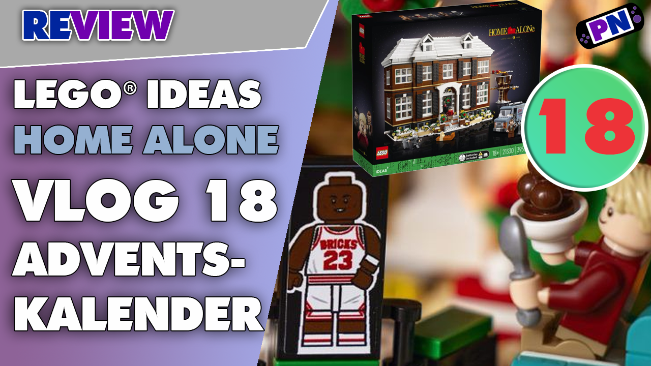 VLOG Tag 18: Adventskalender LEGO® IDEAS Home Alone McCallister Haus / Kevin allein zu Haus 21330