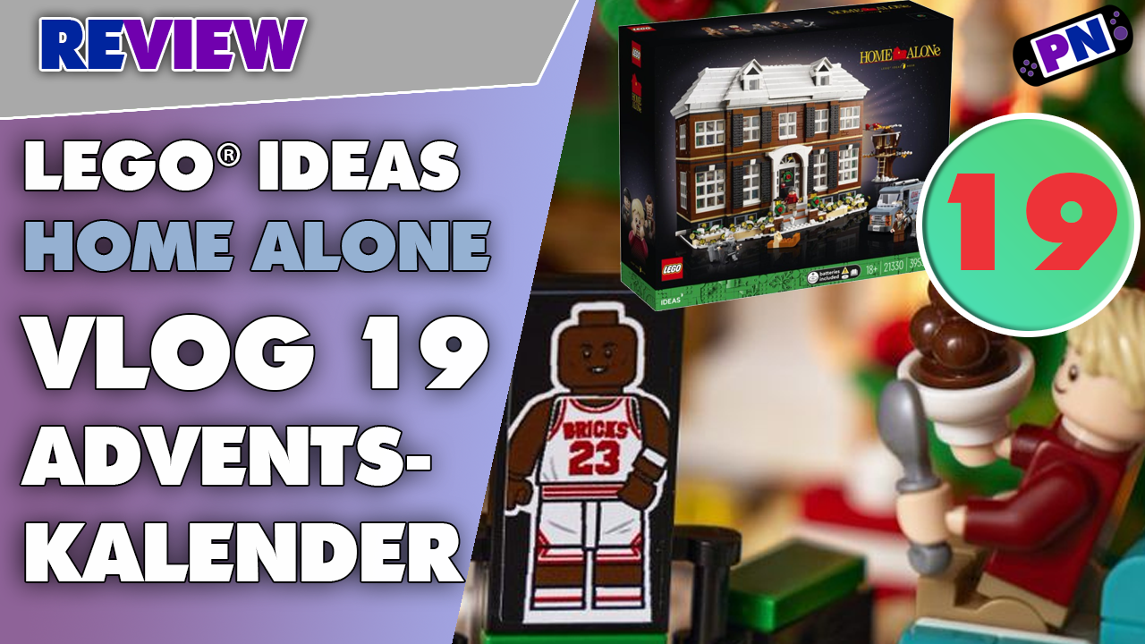 VLOG Tag 19: Adventskalender LEGO® IDEAS Home Alone McCallister Haus / Kevin allein zu Haus 21330