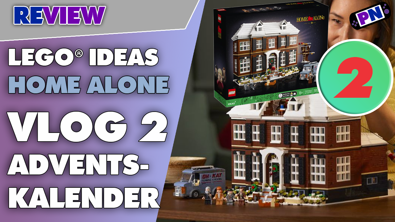 VLOG Tag 2: Adventskalender LEGO® IDEAS Home Alone McCallister Haus / Kevin allein zu Haus 21330
