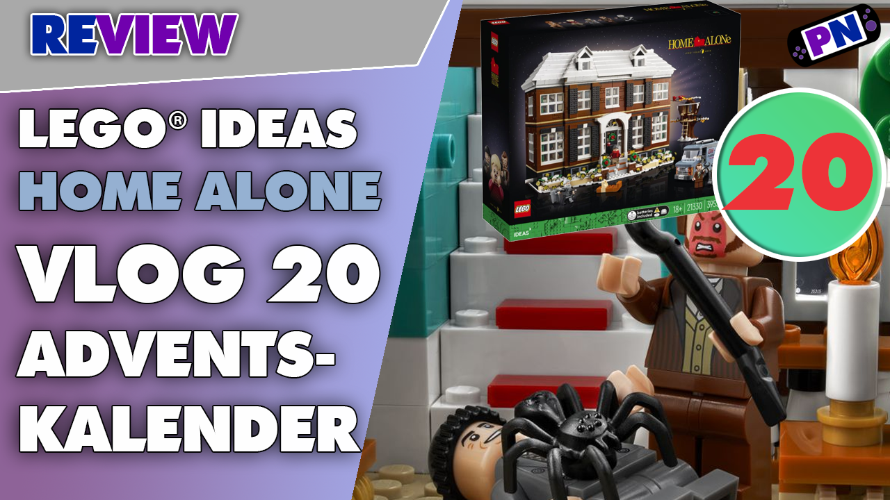 VLOG Tag 20: Adventskalender LEGO® IDEAS Home Alone McCallister Haus / Kevin allein zu Haus 21330