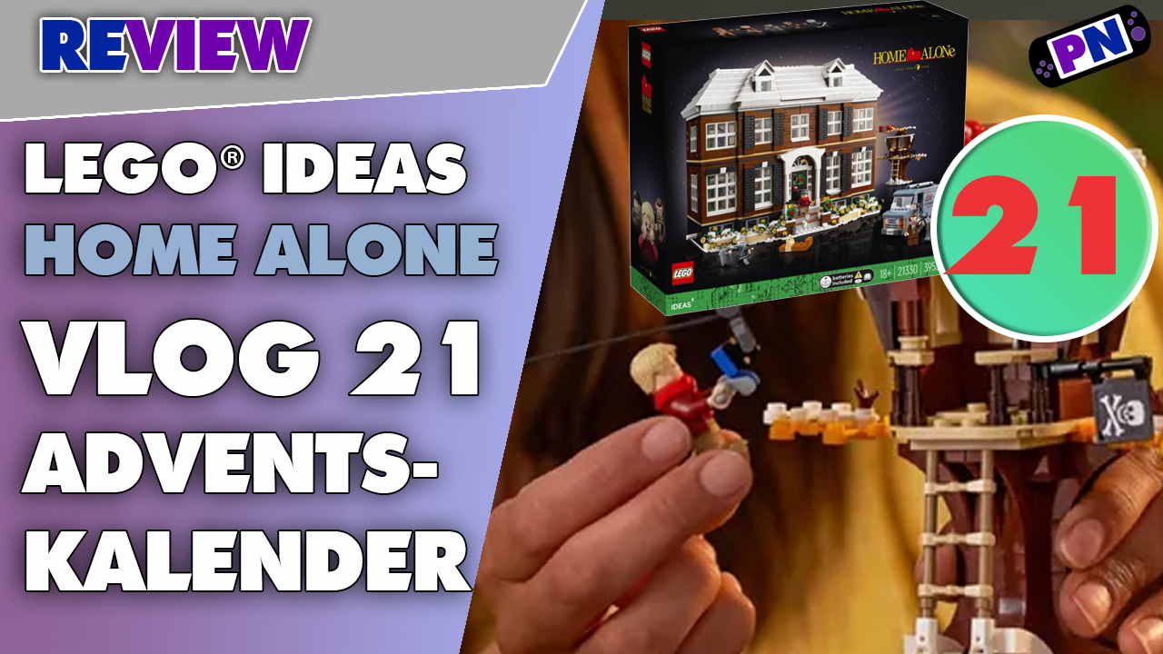 VLOG Tag 21: Adventskalender LEGO® IDEAS Home Alone McCallister Haus / Kevin allein zu Haus 21330