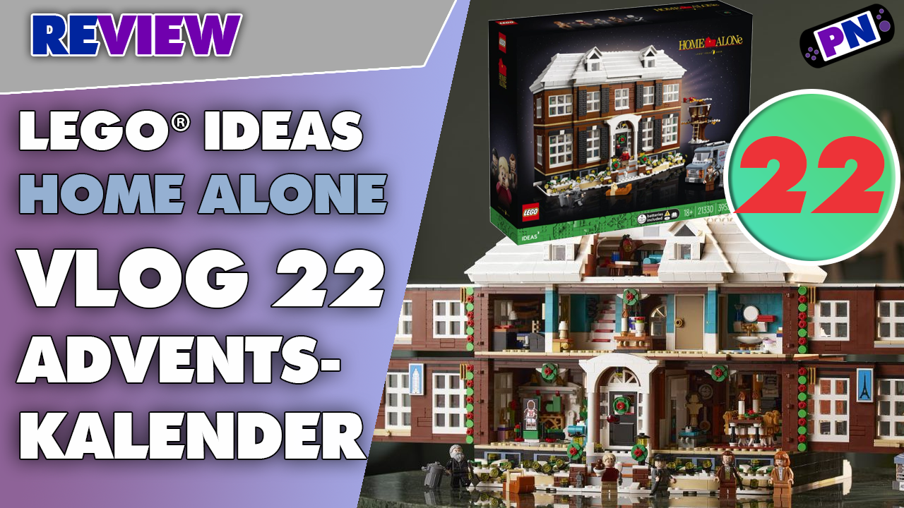 VLOG Tag 22: Adventskalender LEGO® IDEAS Home Alone McCallister Haus / Kevin allein zu Haus 21330