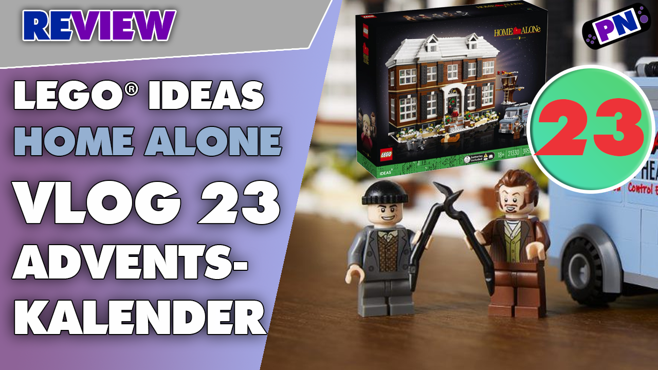 VLOG Tag 23: Adventskalender LEGO® IDEAS Home Alone McCallister Haus / Kevin allein zu Haus 21330