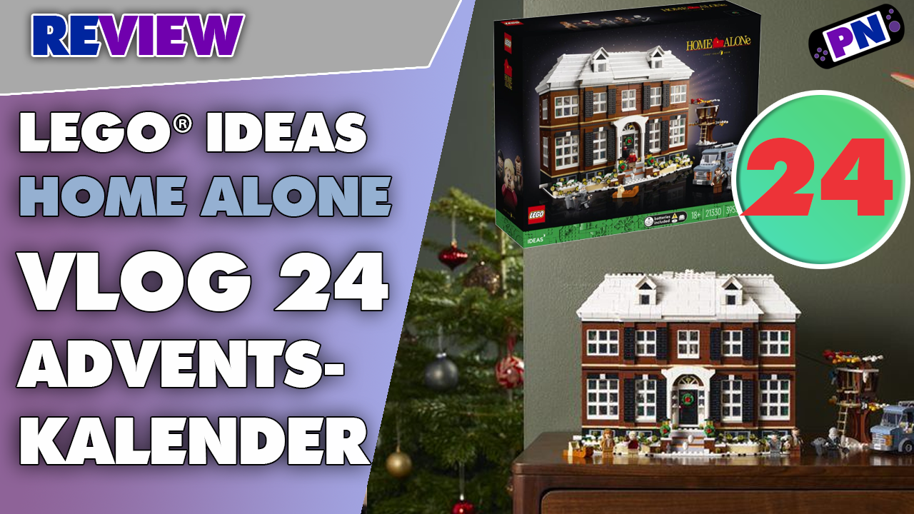 VLOG Tag 24: Adventskalender LEGO® IDEAS Home Alone McCallister Haus / Kevin allein zu Haus 21330