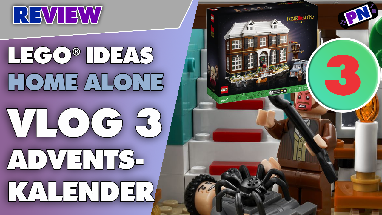 VLOG Tag 3: Adventskalender LEGO® IDEAS Home Alone McCallister Haus / Kevin allein zu Haus 21330