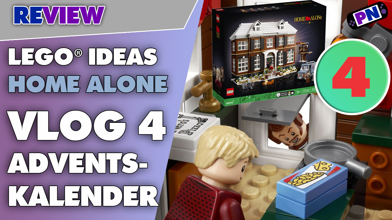 VLOG Tag 4: Adventskalender LEGO® IDEAS Home Alone McCallister Haus / Kevin allein zu Haus 21330