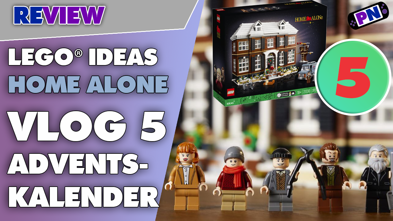 VLOG Tag 5: Adventskalender LEGO® IDEAS Home Alone McCallister Haus / Kevin allein zu Haus 21330