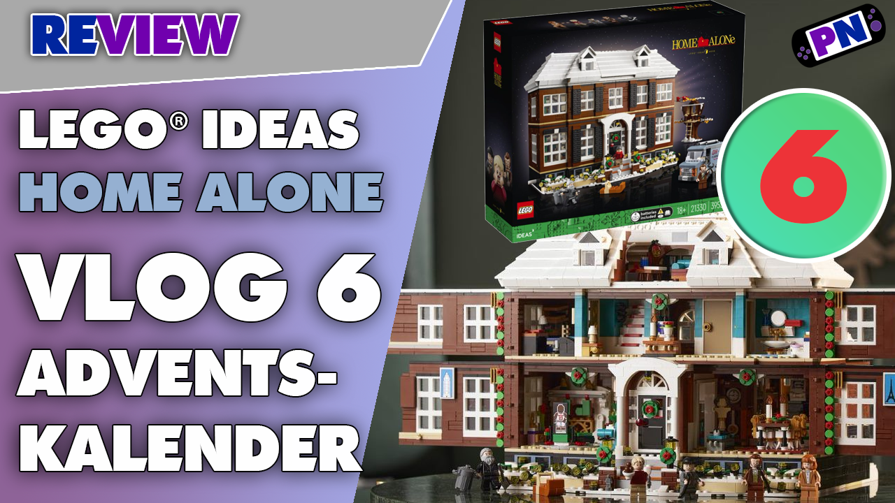 VLOG Tag 6: Adventskalender LEGO® IDEAS Home Alone McCallister Haus / Kevin allein zu Haus 21330