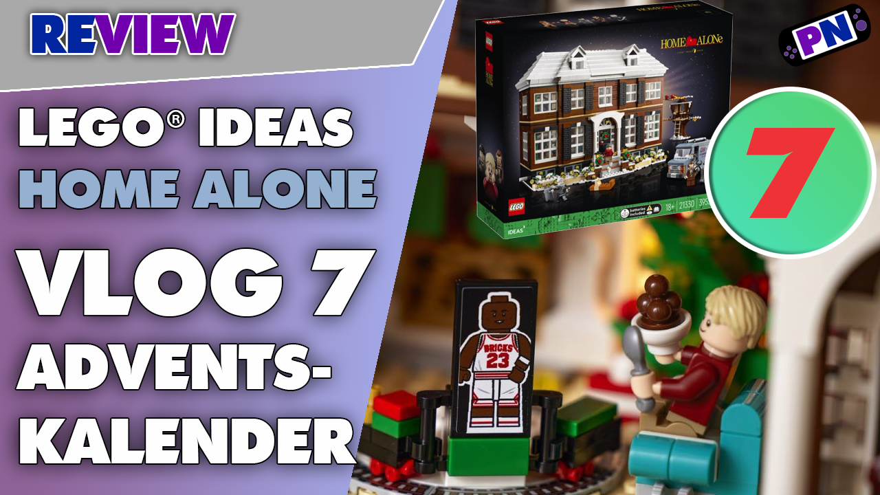 VLOG Tag 7: Adventskalender LEGO® IDEAS Home Alone McCallister Haus / Kevin allein zu Haus 21330