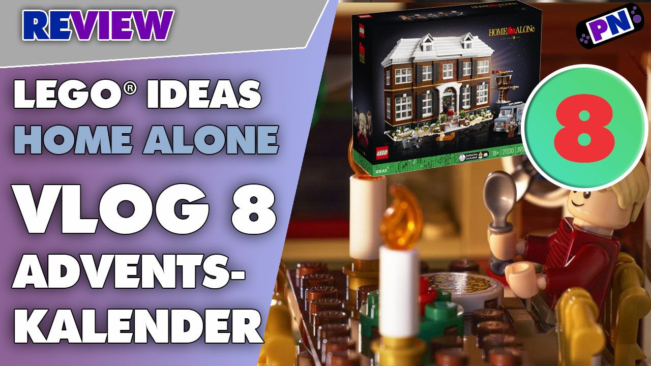 VLOG Tag 8: Adventskalender LEGO® IDEAS Home Alone McCallister Haus / Kevin allein zu Haus 21330