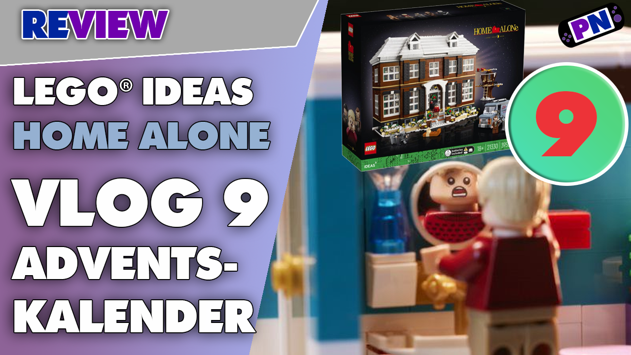 VLOG Tag 9: Adventskalender LEGO® IDEAS Home Alone McCallister Haus / Kevin allein zu Haus 21330
