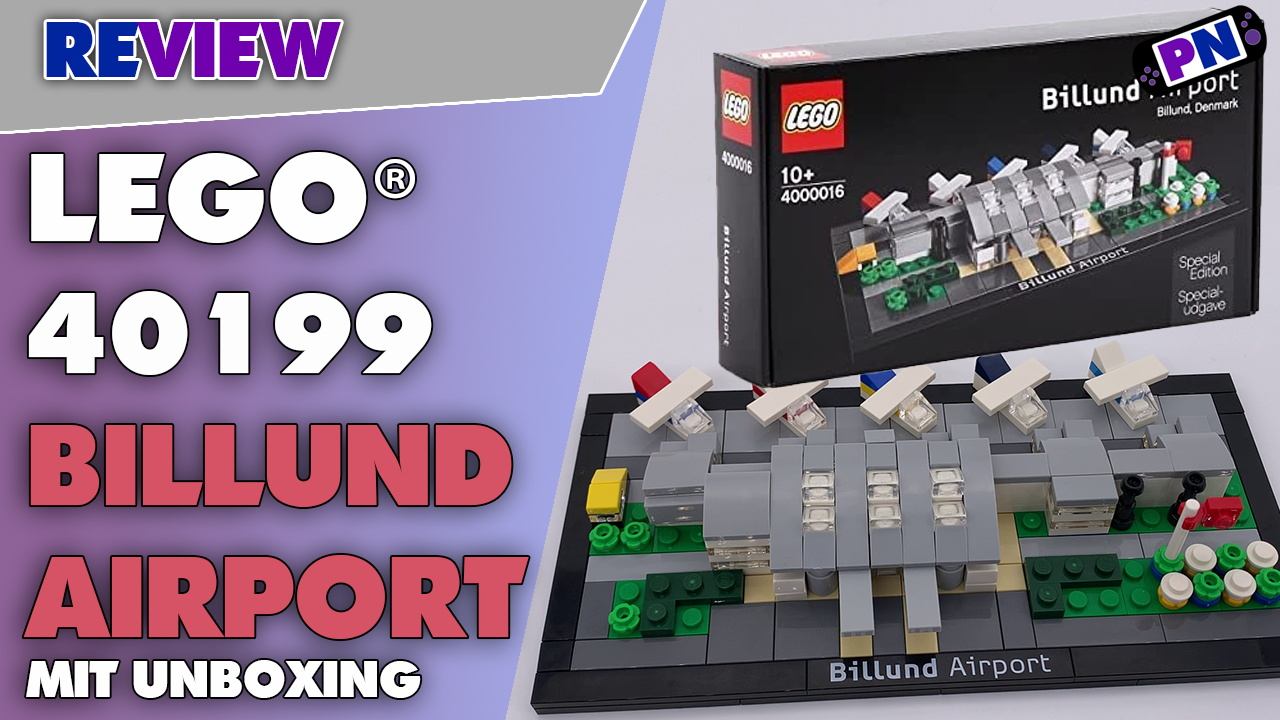 Exklusiver geht kaum: LEGO® Billund Airport Flughafen – Special Edition 40199 – Unboxing und Review