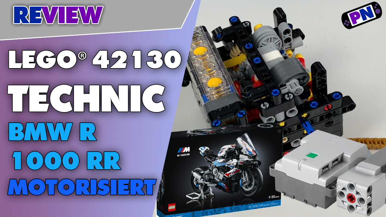 Getriebe und Motor sichtbar + Motoisiert! Einblick in das Set! Die LEGO® TECHNIC 42130 BMW M 1000 RR