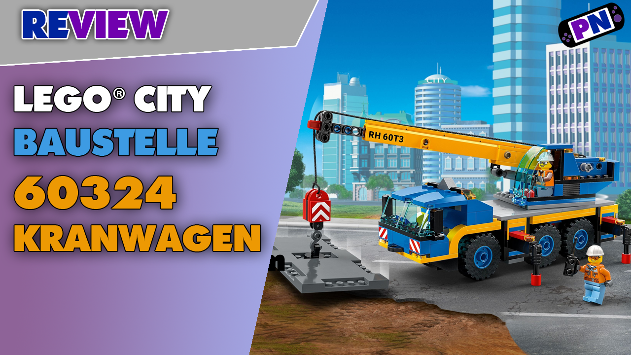 Mal wieder eine Baustelle in der LEGO-Stadt! LEGO® City Geländekran 60324 – aber 40 Euro?!