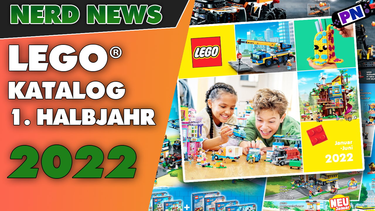 LEGO® Katalog 1. Halbjahr 2022: Friends ist doppelt so gut wie Star Wars – und sogar TECHNIC hat mehr Seiten!