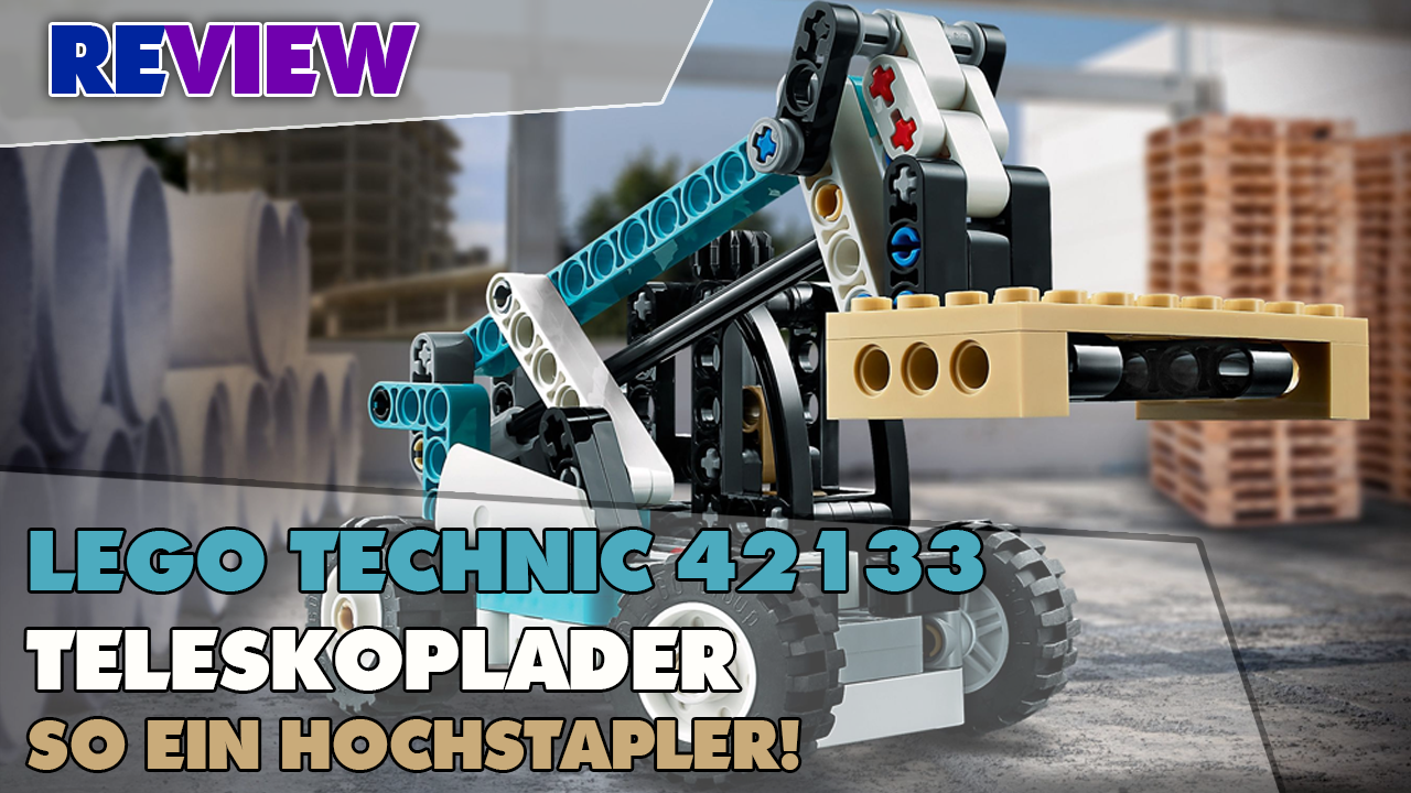 Leicht überheblich für 10 Euro: Der LEGO® TECHNIC Teleskoplader 42133