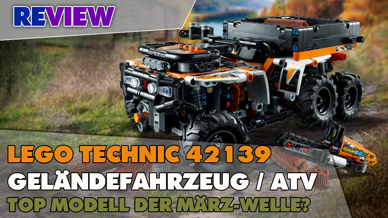 So viel Funktionen gabs lang nicht mehr: LEGO® TECHNIC 42139 ATV Geländefahrzeug