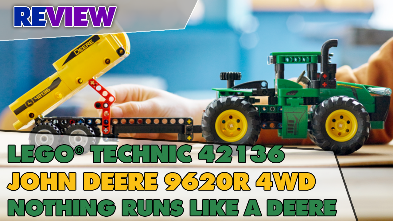 Was machst du so? Trekker fahren! Grün und gut!? John Deere 9620R 4WD LEGO TECHNIC 42136 im Review