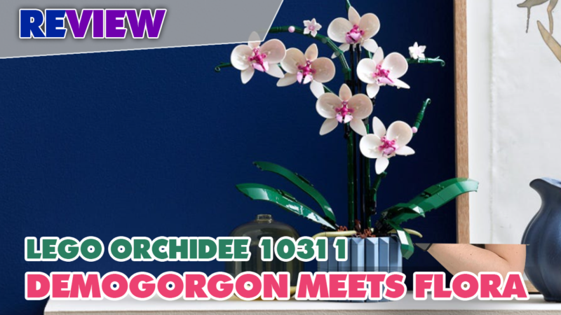 Neuer Staubfänger mit einem Hauch Demogorgon für zuhause! Orchidee 10311 LEGO® Botanical Collection