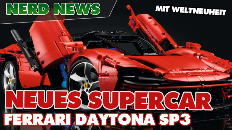 Neues LEGO® TECHNIC 42143 SuperCar: Ferrari Daytona SP3: alle Infos