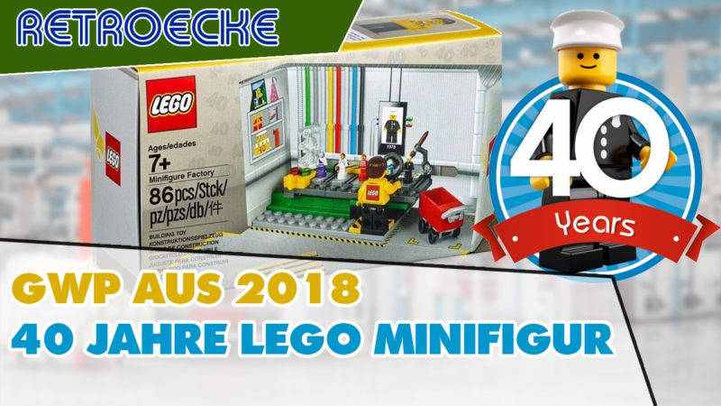 Minifigurenfabrik zum 40 Jährigen Jubiläum der Minifigur LEGO® 5005358 von 2018 Review