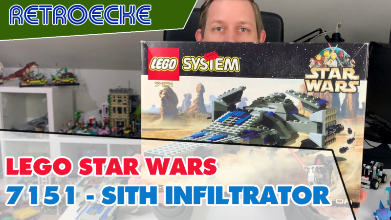 Star Wars Day Special: LEGO® 7151 Sith Infiltrator von 1999!