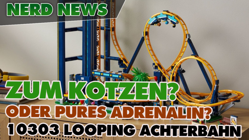 Zum Kotzen oder purer Adrenalinrausch? LEGO® ICONS Looping Achterbahn 10303