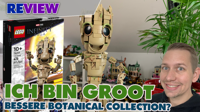 Bester Baum ever! Baby Groot als baubare Figur: LEGO® 76217 Ich bin Groot im Review