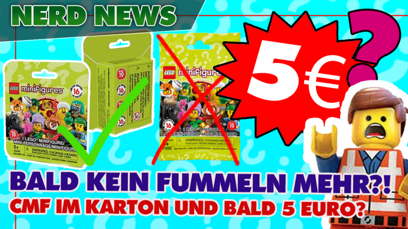 KEIN fummeln mehr und 5 Euro pro Minifigur in der CMF Serie? Was sich ab September ändert bei LEGO…