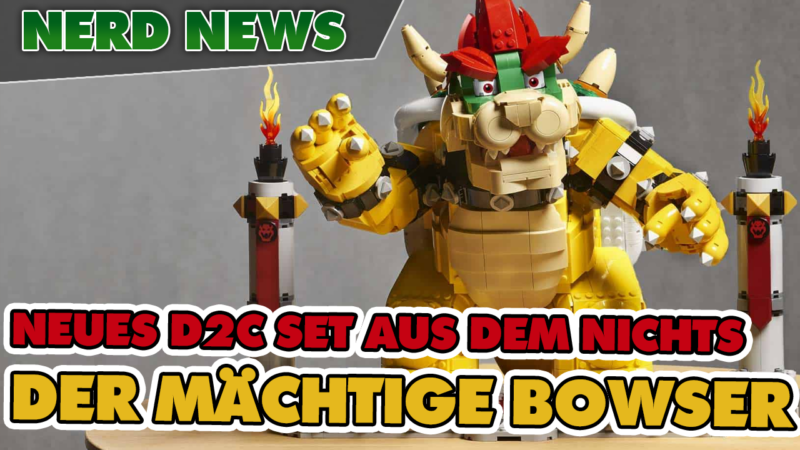 Aus dem Nichts! Der Mächtige Bowser – LEGO Super Mario 71411 angekündigt – Neues D2C Set￼