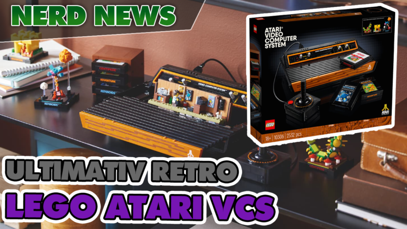 Geht mehr Retro? ATARI VCS (2600) von LEGO® kommt im August! Mit Überraschung und 3 Spielen! (10306)