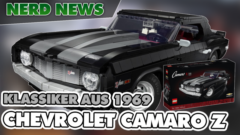 Klassiker aus 1969: Chevrolet Camaro Z28 10304 – Das neue LEGO® Creator Expert 18+ Auto