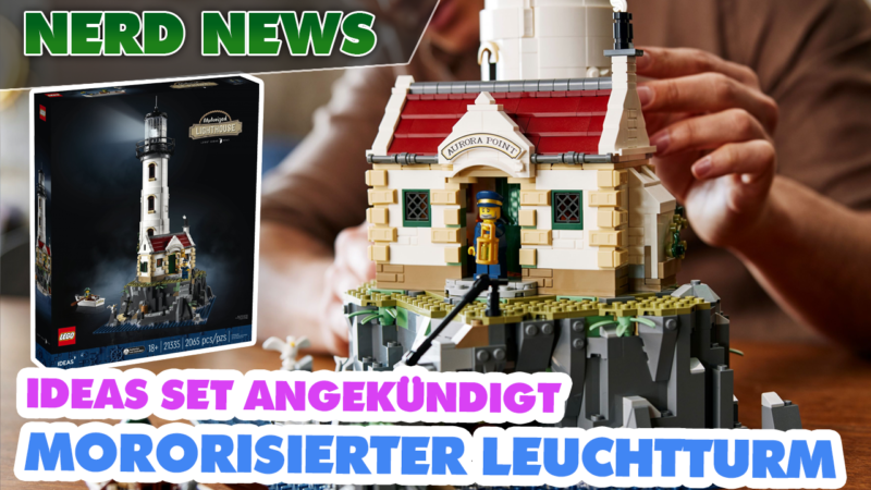 Mit Licht und Motor: Der Leuchtturm kommt! LEGO® IDEAS Motorisierter Leuchtturm Set #43 – 21335 Ankündigung