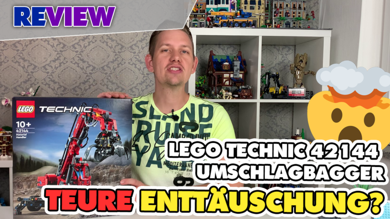 Teure enttäuschende Neuauflage: LEGO® TECHNIC 42144 Umschlagbagger