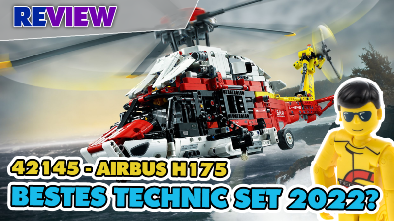 Bestes TECHNIC Modell des Jahres?! LEGO® TECHNIC 42145 Airbus H175 Rettungshubschrauber Review