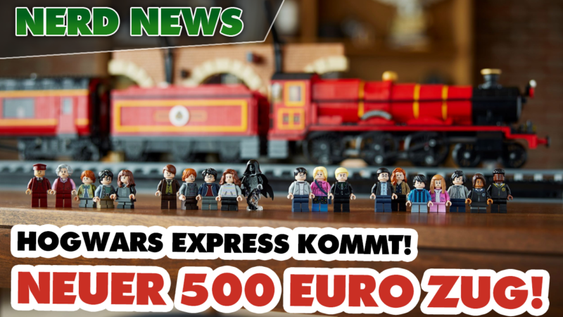 Zug mit Bahnhof für 500 Euro?! Harry Potter geht gut ab! LEGO® 76405 Hogwarts Express fährt vor