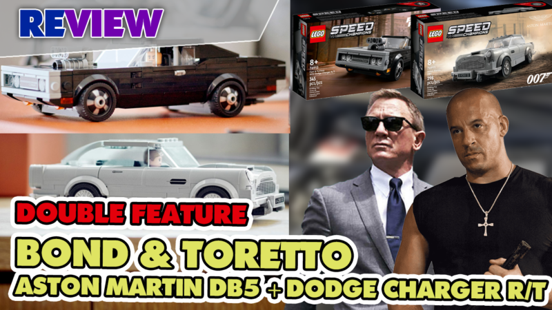 Bond und Fast & Furious bei LEGO® Speed Champions: Craig + Toretto geben Gas! 76911 + 76912 im Review