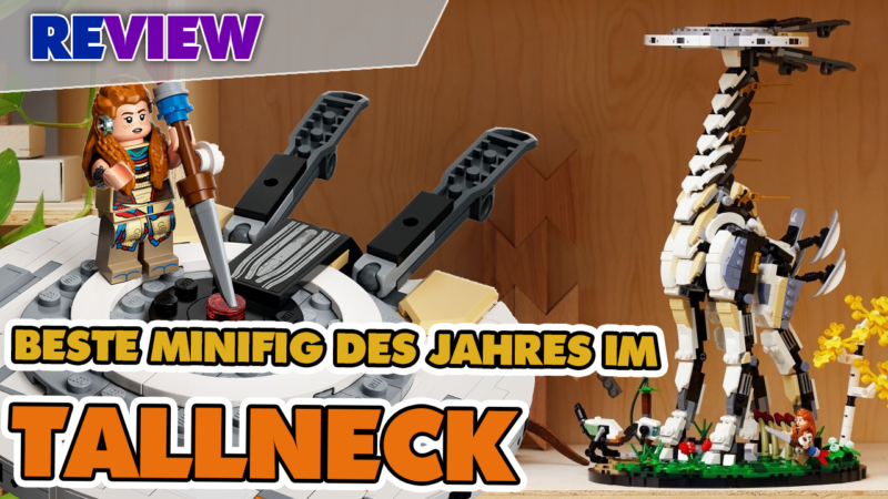 Aloy und Tallneck aus Horizon Forbidden West mit so viel Liebe im Detail! Videospiel-Umsetzung ein Top oder Flop? LEGO® 76989 Review + Unboxing