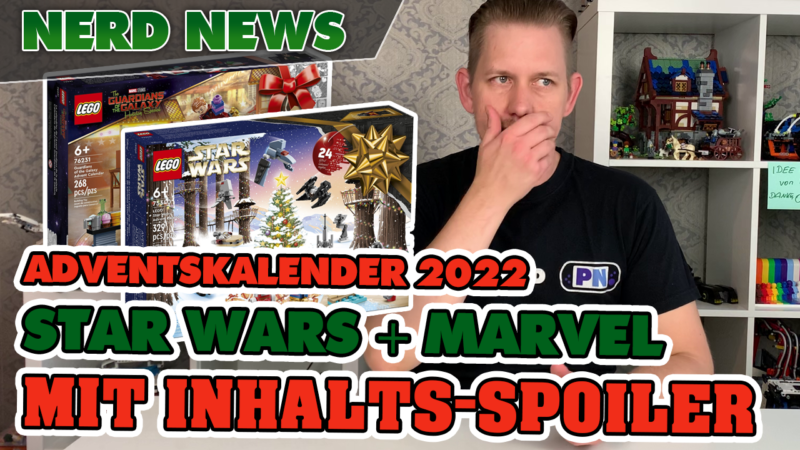 Adventskalender 2022 im August: Star Wars + Marvel : Alle Infos! MIT SPOILER TEIL! LEGO® 75340 + 76231