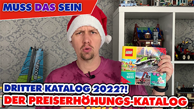 Der Preiserhöhungs-Katalog ist da: Dritter LEGO® Katalog (September 2022) im Handel: Sommerkatalog ist out!